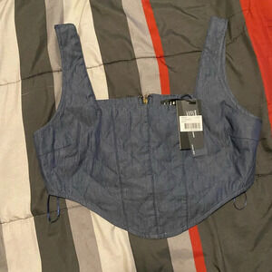 Lioness Denim Corset